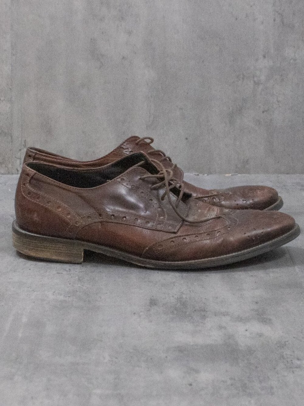 Vintage VTG Y2K 2000's 00's Vero Circa Brown Oxford Footwear